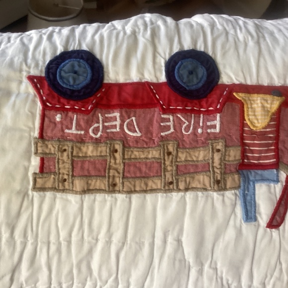 Pottery Barn Kids quilt CARS VEHICLES - Picture 6 of 6